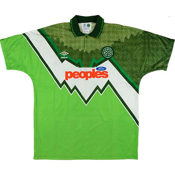 Camiseta Celtic 1ª Kit Retro 1991 1992 Verde